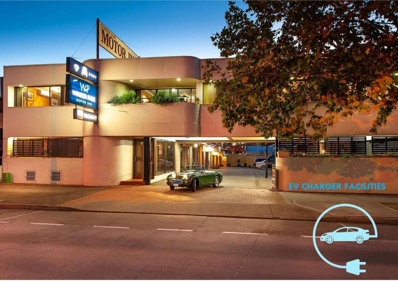 Winsor Park Motor Inn Albury Exterior foto