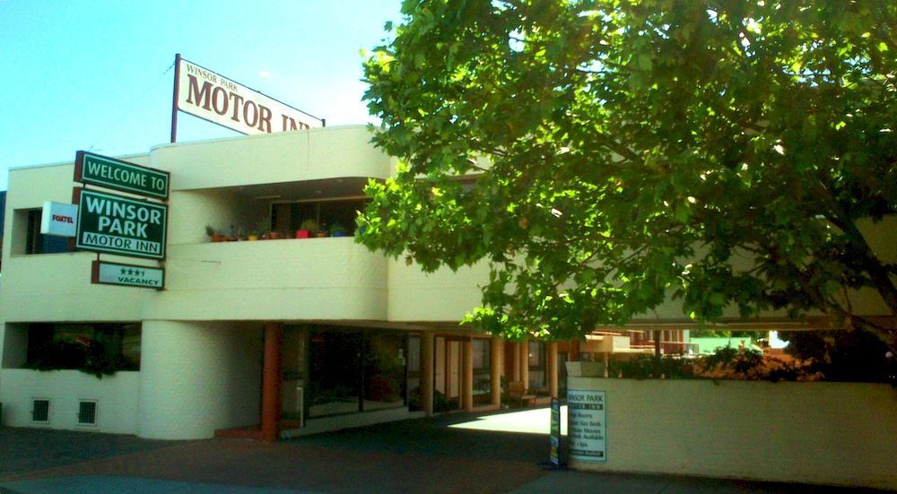 Winsor Park Motor Inn Albury Exterior foto