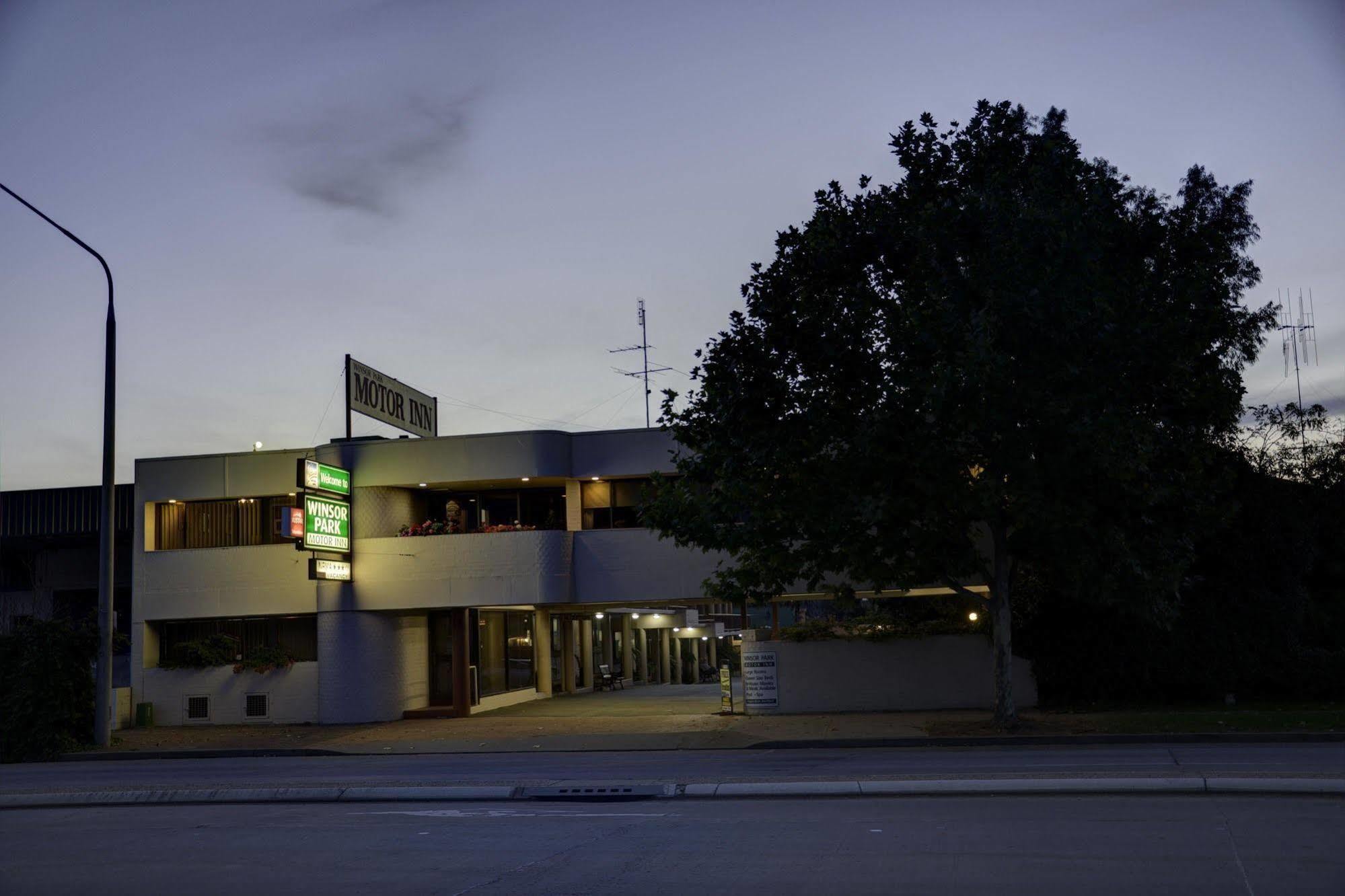 Winsor Park Motor Inn Albury Exterior foto